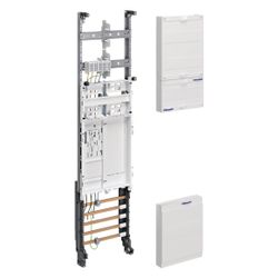 hager Komplettfeld, Zählerfeld, univers Z, 1050 mm, 1 Zählerplatz, 1-feldig, BKE-I... HAGER-ZH3EF17 3250617714440 (Abb. 1)