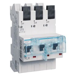 hager SLS Schalter 3 polig Cs-Charakteristik 63A für Sammelschiene QuickConnect... HAGER-HTS363C 3250613305154 (Abb. 1)