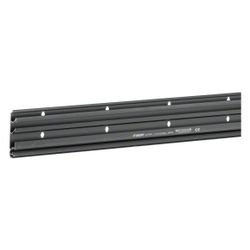 hager Sockelleistenkanal-Unterteil, PVC Recyclat 30% zu SL 20x80mm, 3 Kammern, schwarz... HAGER-SL200801 4012740894951 (Abb. 1)