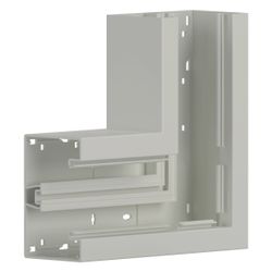 hager Flachwinkel aus Grundprofil zu BR 85x130mm Oberteil 80mm in verkehrsweiß... HAGER-BR8513059016 4012740029858 (Abb. 1)