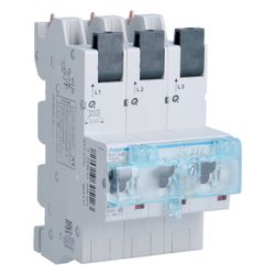 hager SLS-Schalter, 3-polig, Cs-Charakteristik, 35A, für Sammelschiene, QuickConnect... HAGER-HTS335C 3250613305123 (Abb. 1)