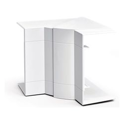 hager Inneneck einstellbar zu BR, als Haubenformteil, f. Oberteil 80mm, Verkehrswe... HAGER-BR651304H9016 4012740989015 (Abb. 1)
