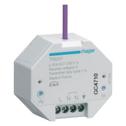 hager Funk Ausgang Unterputz, 1-fach 16A, quicklink... HAGER-TRB201 3250615989314 (Abb. 1)