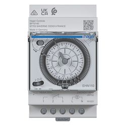 hager Schaltuhr elektromechanisch ohne Gangreserve Tagesuhr 1W 16A... HAGER-EHN110 3250617201070 (Abb. 1)
