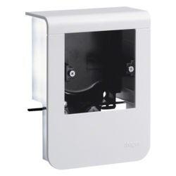 hager Geräteträger universal design für UP-Geräte mit Rahmen SL 20x80mm verkehrsw... HAGER-SL200809019016 4012740018081 (Abb. 1)