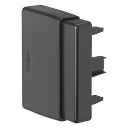 hager Endstück einstellbar halogenfrei zu LF (30,40,60)x60mm graphitschwarz... HAGER-LFF6006069011 4012740022774 (Abb. 1)
