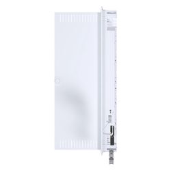 hager Kleinverteiler volta, Multimedia, Unterputz, 5-reihig, geschlitzte Stahlblechtür... HAGER-VU60NW 3250616615779 (Abb. 1)