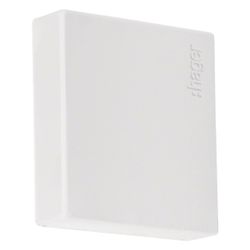 hager Endstück schnittkaschierend halogenfrei zu LF 25x25mm verkehrsweiß... HAGER-LF2502569016 4012740011792 (Abb. 1)