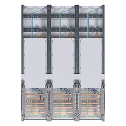 hager Komplettfeld, univers Z, 1050mm, 3ZP, 3-feld,Ausf. NRW SH MV N-sachsen EON-Mitte... HAGER-ZL33X4 3250617624855 (Abb. 1)