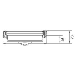 hager Bausatz, universN, 300x250mm, für Reiheneinbaugeräte waagerecht, 2x12 PLE... HAGER-UC21MG 3250616370173 (Abb. 1)