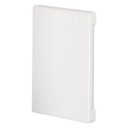 hager Endstück als Formteil zu Brüstungskanal, 68x100mm, Oberteil 80mm, Verkehrswei... HAGER-BR6510069016 4012740008228 (Abb. 1)