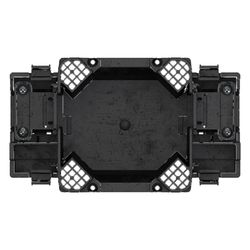 hager Geräteeinbaudose für Brüstungskanal Frontrastend für CEE Steckdosen 60/70 mm... HAGER-G2745 4012740909495 (Abb. 1)