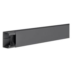 hager LF Leitungsführungskanal / Kabelkanal, PVC / Kunststoff 40x60mm, graphitschwa... HAGER-LF4006009011 4012740856751 (Abb. 1)