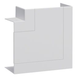 hager Flachwinkel BR halogenfrei, schnittkaschierend für Oberteil 80mm, Verkehrswe... HAGER-BR651305H9016 4012740989022 (Abb. 1)