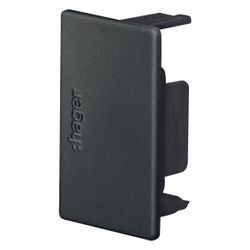 hager Endstück halogenfrei zu Leitungsführungskanal LF 30x45mm graphitschwarz... HAGER-LF3004569011 4012740021272 (Abb. 1)