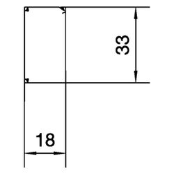 hager Leitungsführungskanal auf Rolle mit Klebeband PVC LFR 20x35mm verkehrsweiß... HAGER-LFR2003509016A 4012740013758 (Abb. 1)