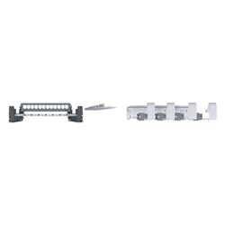 hager Komplettfeld / Multimediafeld, univers Z, 1050mm, 1-feld, ohne Patchmodule... HAGER-UF31NW 3250616161061 (Abb. 1)