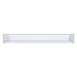 hager Kabelrangierkanal, 5-feldig, aufsteckbar, H x B x T176 x 1300 x 135 mm, RAL9010... HAGER-FZ445N 3250612778058 (Abb. 1)