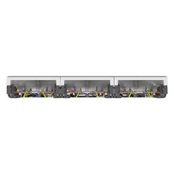 hager Komplettfeld, Zählerfeld, univers Z, 6 Zählerplätze, 3-polig, H 1350mm, 3-feldig... HAGER-ZL53X8 3250617722483 (Abb. 1)