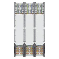 hager Komplettfeld, Zählerfeld, univers Z, 1350mm, 6 Zählerplätze, 3-feldig, Hessen... HAGER-ZL54C8N 3250617624299 (Abb. 1)