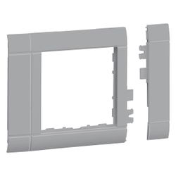 hager Rahmenblende modular, ZS 55, OT 80, hfr, lack alu... HAGER-GR0800ALAN 4012740982146 (Abb. 1)