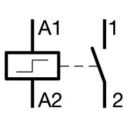 hager Fernschalter / Stromstoßschalter mit 1 Schließer 230V, AC, 16A, 1PLE... HAGER-EPN510 3250612369614 (Abb. 1)