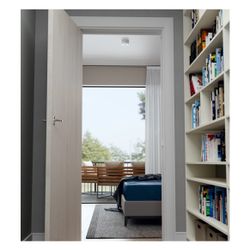 hager Funk-Rauchwarnmelder Komfort, Q zertifiziert, IR- Alarmstopp, bis 40Melder, weiß... HAGER-TG550A 3599430009662 (Abb. 1)