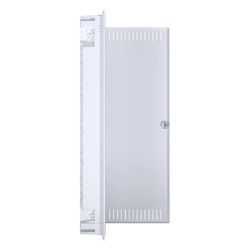 hager volta Hybrid Kleinverteiler, UP, 36PLE, Montageplatte, Steckdose, Stahlblechtür... HAGER-VU603NWH 3250611004547 (Abb. 1)
