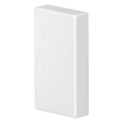 hager Endstück schnittkaschierend halogenfrei zu LF/LFF 20x33mm verkehrsweiß... HAGER-LFF2003569016 4012740013000 (Abb. 1)