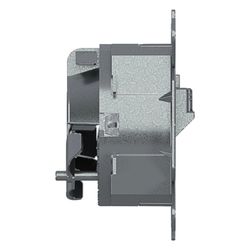 hager Datendose / Datenanschlussdose für 2 Cat.6A-Anschlüsse, 8/8 polig geschirmt... HAGER-G3140 4012740207829 (Abb. 1)
