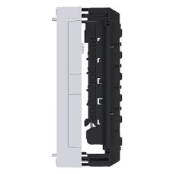 hager Baustein, univers N, 300x250mm, für 2 Trenner NH00 auf Sammelschienensystem 40mm... HAGER-UE21A2B 3250616151161 (Abb. 1)