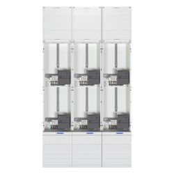 hager Komplettfeld, univers Z, 1350mm, 6 Zählerplätze, 3-feldig, mit Zählersteckklemme... HAGER-ZL53W8N 3250617713832 (Abb. 1)