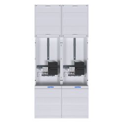 hager Komplettfeld, univers Z, 2 Zählerplätze, 2-feldig, mit Zählersteckklemme... HAGER-ZK33W3N 3250617624794 (Abb. 1)