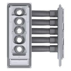 hager Sammelschienen-Eckverbinder, univ.Z, Schrank/Schrank, 5-polig, 35mm2, CU-12x5mm... HAGER-ZM75S 3250612778591 (Abb. 1)