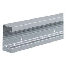hager Brüstungskanal-Unterteil frontrast BRA 68x130mm, OT 80mm, aus Alu natureloxie... HAGER-BRA651301ELN 4012740834148 (Abb. 1)