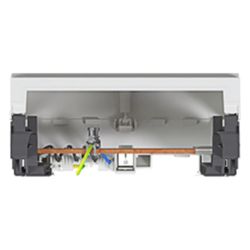 hager Komplettfeld, Zählerfeld, univers Z, 1 Zählerplatz, BKE-I, H 1050mm, 1-feldig... HAGER-ZH3EL27 3250617685184 (Abb. 1)