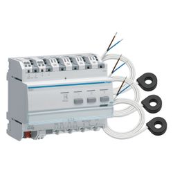 hager Messwertgeber KNX für 3 Stromkreise mit 3 Wandlern... HAGER-TE332 3250615853318 (Abb. 1)