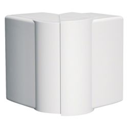 hager Außeneck einstellbar halogenfrei zu LF/LFF/LFH 60x110mm verkehrsweiß... HAGER-LFF6011039016 4012740013383 (Abb. 1)
