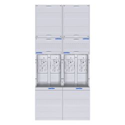 hager Komplettfeld, univers Z, 1050 mm, 4 Zählerplätze, BKE-I, 2--feld... HAGER-ZK3EF14 3250617714457 (Abb. 1)