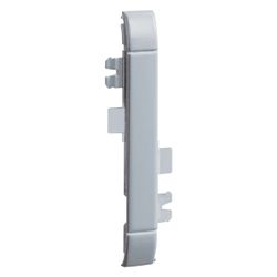 hager Blendenzwischstück anreihbar aus ABS halogenfrei Oberteil 80mm lackiert Alu... HAGER-GV080LAN 4012740873970 (Abb. 1)