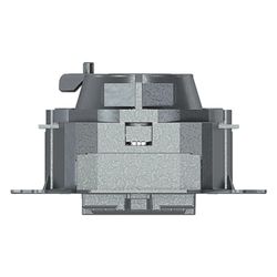 hager Datendose / Datenanschlussdose für 2 Cat.6A-Anschlüsse, 8/8 polig geschirmt... HAGER-G3140 4012740207829 (Abb. 1)