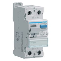 hager Fehlerstromschutzschalter 2 polig 10kA 40A 30mA Typ F... HAGER-CDF540D 3250611621584 (Abb. 1)