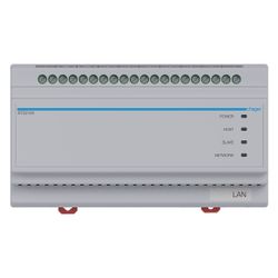 hager 2Draht IP Systemswitch 6-fach, IN CAT oder 2 Draht, OUT 2 Draht, intercom... HAGER-RTD210X 4250110000100 (Abb. 1)