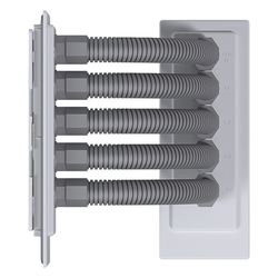 hager Sammelschienen-Eckverbinder, univ.Z, Schrank/Schrank, 5-polig, 35mm2, CU-12x5mm... HAGER-ZM75S 3250612778591 (Abb. 1)