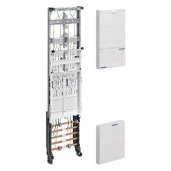 hager Komplettfeld, Zählerfeld, univers Z, 2 Zählerplätze, BKE-I, H 1050mm, 1-feldig... HAGER-ZH3EL22 3250617685191 (Abb. 1)