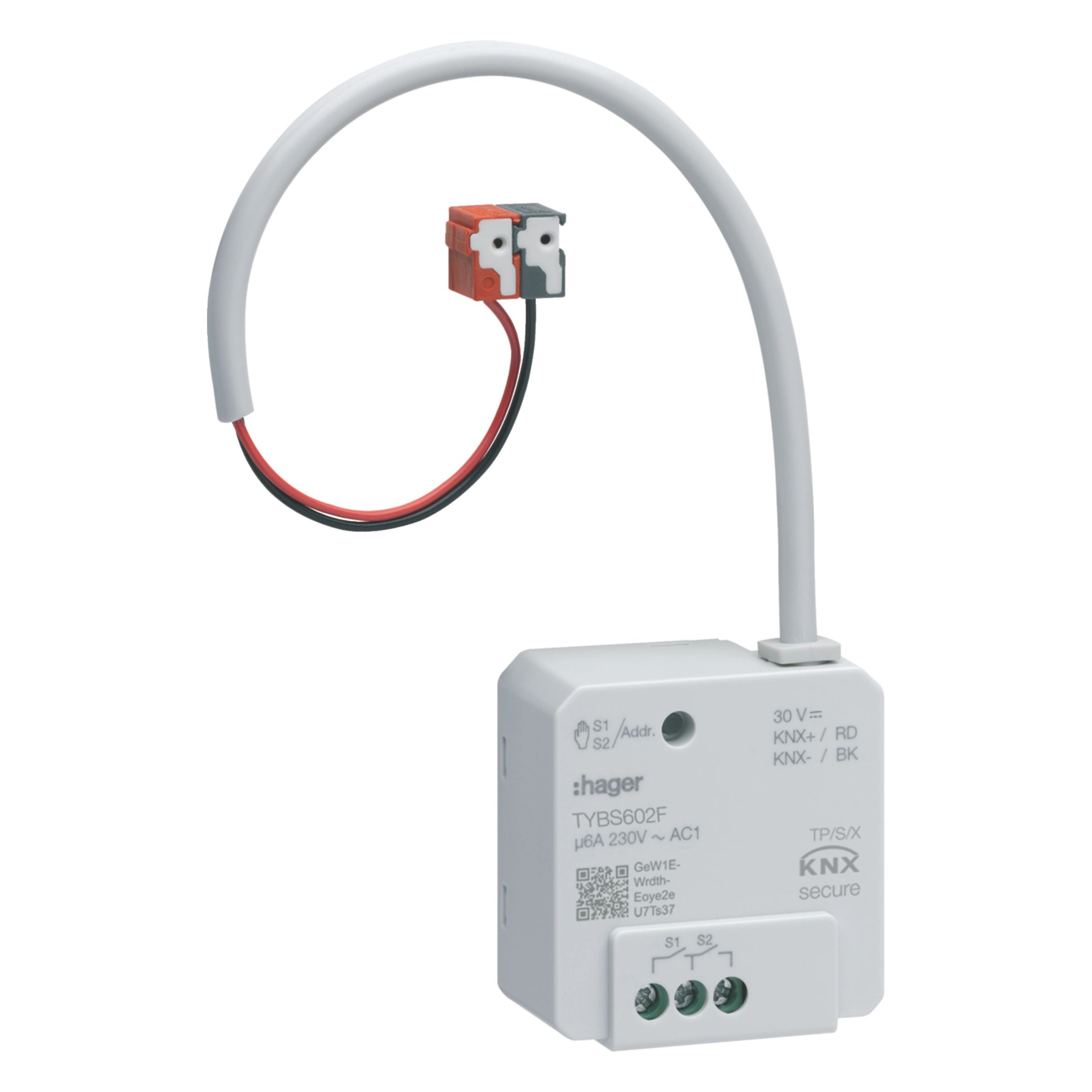 hager Schalt-/Jalousieaktor 2/1-fach KNX, 6A, UP · TYBS602F · KNX ...