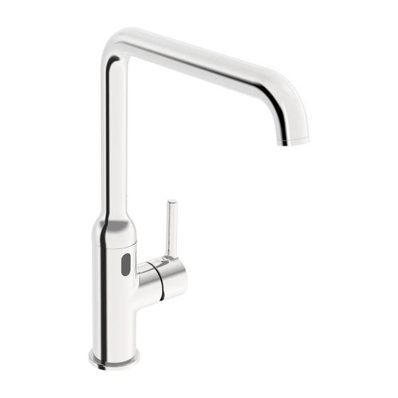 Hansa Vantis Style Einhebel-Küchenarmatur, Standmontage, Hybrid Bluetooth, 230/9V, Chrom, 54212209