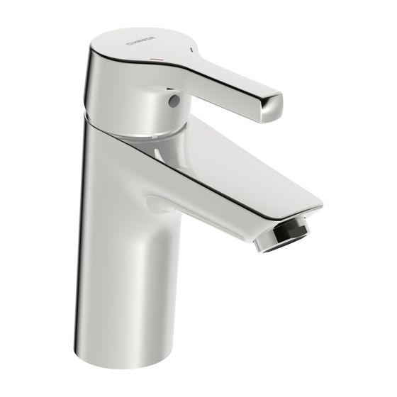 Hansa Paleno XL Einhebel-Waschtischarmatur Standmontage, Ausladung 110mm, DN 15, Chrom, 56422203