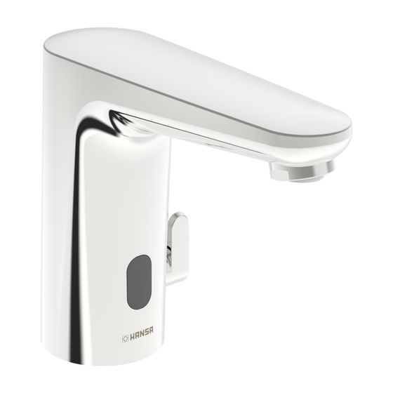 Hansa Electra Safety Waschtischarmatur, Standmontage, elektronisch, Bluetooth, 230/9V, Chrom, 91102009