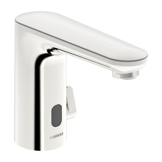 Hansa Electra Safety Waschtischarmatur, Standmontage, Sensor, Bluetooth, 230/9V, Chrom, 92602009